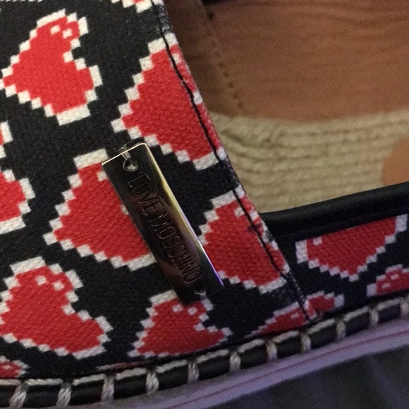 Moschino size 7 espadrille new - Picture 3 of 4